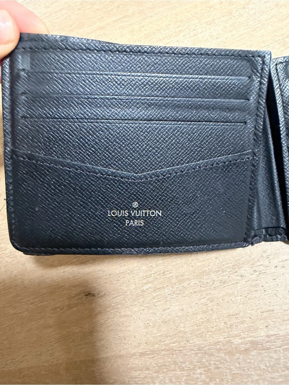 Louis Vuitton Black Monogram Eclipse Bifold Wallet